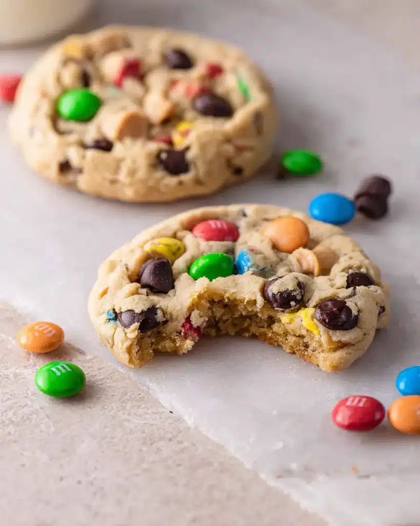 Crumbl Monster Cookie Recipe – Soft & Packed with M&M’s 1 Crumbl Monster cookie recipe